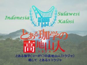 キーコーヒーと帰山人の珈琲遊戯:インドネシア スラウェシ島 トラジャ