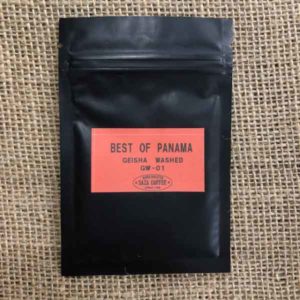 サザコーヒー：パナマ フィンカ ソフィア オリンポス ゲイシャ ラバード C460 ベスト・オブ・パナマ 2020年 ゲイシャ ウォッシュト部門 第1位（サンプル）