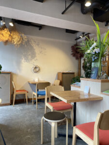 カフェ（北海道札幌市）：ハトコーヒー（hato coffee）とcotori farmのブルーベリー