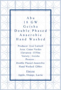 Definitive.：パナマ アブ 18 ゲイシャ ダブル・フェイズド アネロビック・ハンド・ウォッシュト