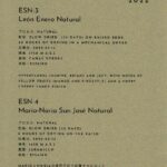 Definitive.:パナマ エスメラルダ ゲイシャ エスメラルダ・オークション 2022 ES-N-3 レオン・エネロ ナチュラル