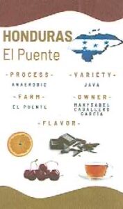 スタンダードコーヒーラボ：ホンジュラス エル・プエンテ ジャバ アネロビック