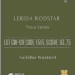 Definitive.:パナマ レリダ ロッドスター ベスト・オブ・パナマ 2023年 ゲイシャ ウォッシュト部門 第9位(サンプル)