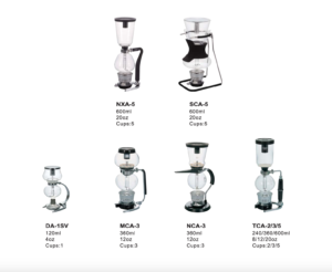 ハリオ(HARIO) コーヒーサイフォン モカ テクニカ ミニフォン ネクスト ソムリエ エレクトリック