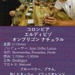 ウニール:コロンビア エルディビゾ オンブリゴン ナチュラル
