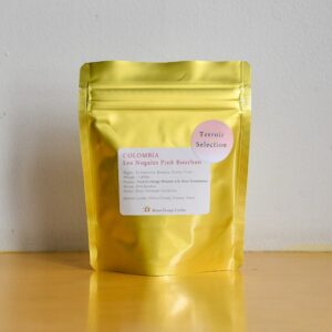 ロースト デザイン コーヒー：コロンビア ロス・ノガレス ピンク・ブルボン