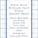 Definitive. Panama Coffee Studio:パナマ ブラック・ムーン ロット 4 モカ アネロビック・ナチュラル