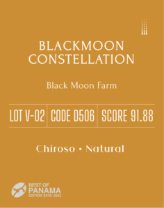 Definitive.:パナマ ブラック・ムーン コンステレーション ベスト・オブ・パナマ 2023年 バラエタルス部門 第2位