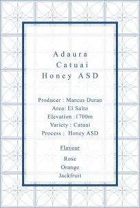 Definitive.：パナマ アダウラ カツアイ ハニー アネロビック・スロー・ドライ