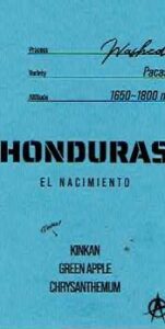 アシッドコーヒートーキョー：ホンジュラス エル・ナミシエント パーカス ウォッシュト