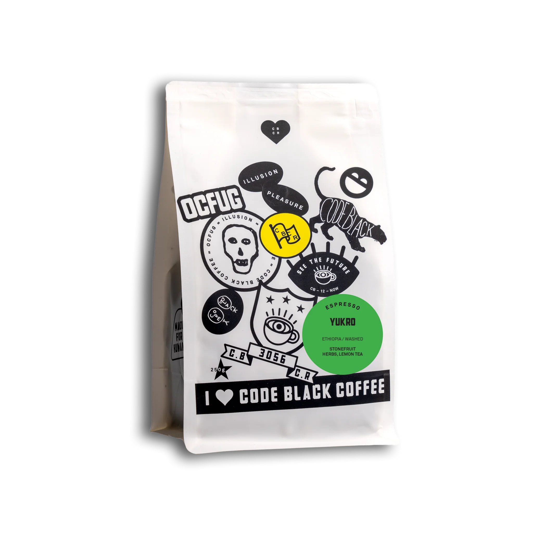 Code Black Coffee Roasters：エチオピア ユクロ ウォッシュト