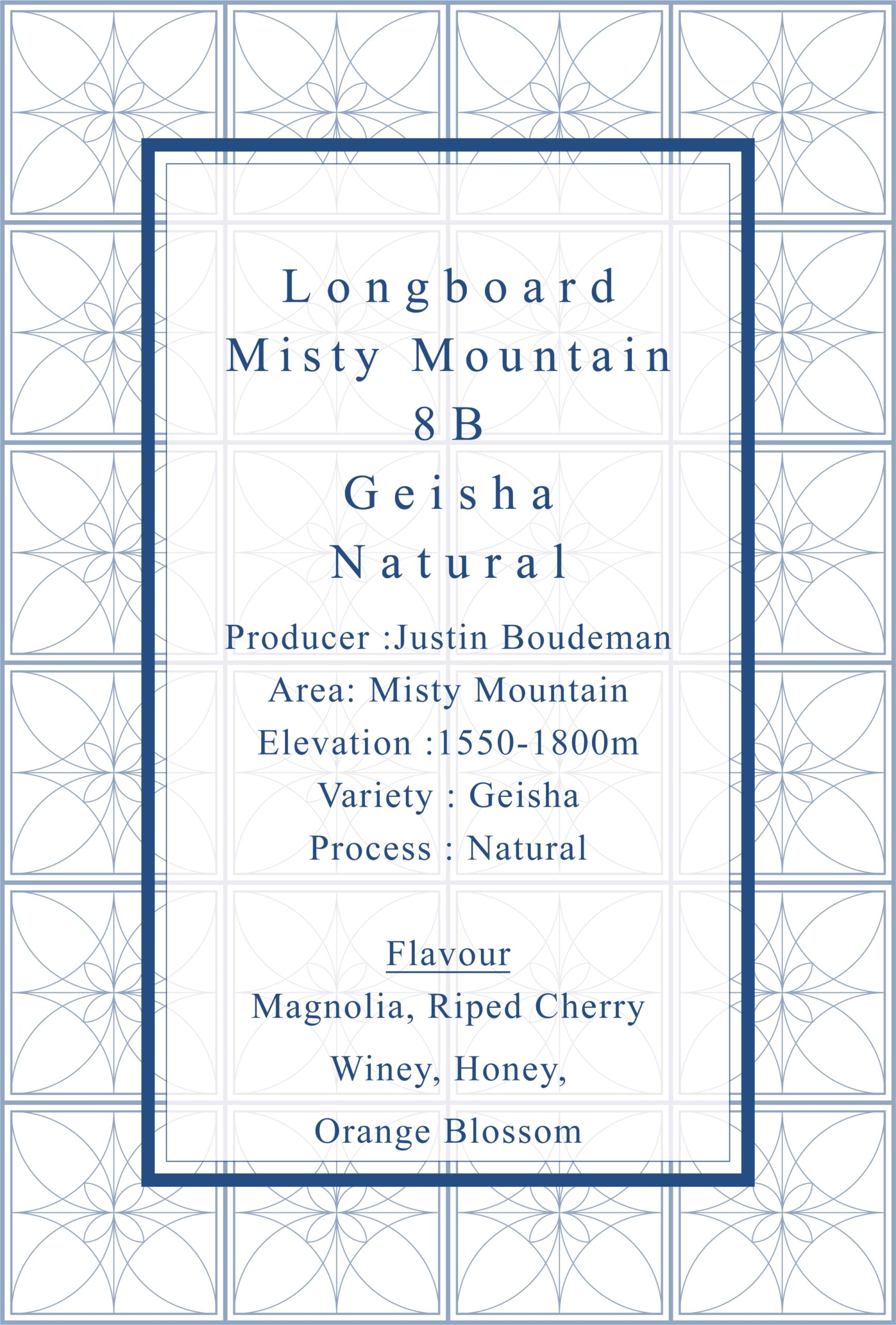 Definitive.:パナマ ロングボード ミスティ・マウンテン ゲイシャ ナチュラル 8B