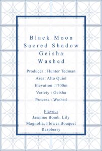 Definitive.:パナマ ブラック・ムーン セイクリッド・シャドウ ゲイシャ ウォッシュト